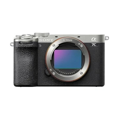 Image of Sony Alpha 7CII Full Frame Mirrorless Camera (compact, 33MP, real time autofocus, 10 fps, 4K movie recording, vari angle touch screen), Silver
