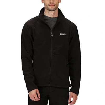 Image of Regatta Mens Hedman II Heavyweight Full Zip Fleece Navy Size XXL