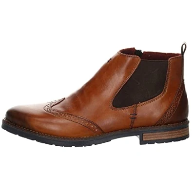 Image of Rieker Rushton Mens Chelsea Boots 6.5 Brown