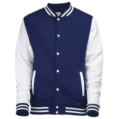 Image of AWDis Varsity Jacket JH043 (XL, Oxford Navy / White)