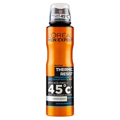Image of L&#039;ORÉAL Paris Men Expert Thermic Resist Deodorant Spray, Anti Perspirant 48H, Effectiveness up to 45, 6 pieces