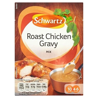 Image of Schwartz Classic Roast Chicken Gravy 26g Pack of 2