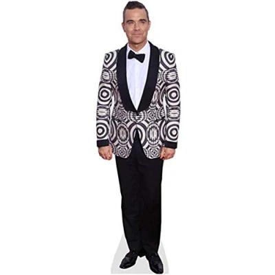 Image of Robbie Williams (Jacket) Mini Size Cutout