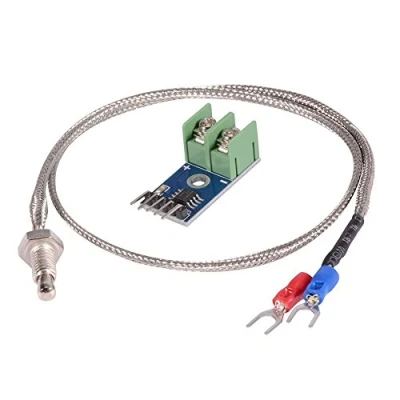 Image of DollaTek MAX6675 Module Mini Board with SPI Interface + K Type Thermocouple Temperature Sensor 0 600℃ for