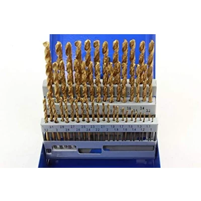 Image of US PRO 51 Piece Engineers HSS Metric Drill Bits Set 1 6mm 2619