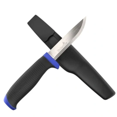 Image of Hultafors Craftsman&#039;s knife RFR GH I All purpose with non slip Santoprene® handle and German high grade stainless steel blade Including holster holder for working trousers 380260