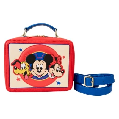 Image of Loungefly Disney Mickey and Friends Classic Crossbody Bag