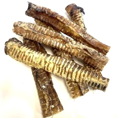 Image of Trachea Windies (30cm) 1kg Natural Dog Treats Chews