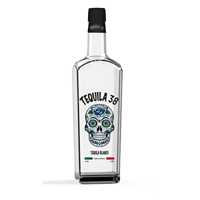 Image of Tequila 38 Blanco Fresh and Earthy Made in Jalisco 38% vol. 70cl Destilerias Espronceda