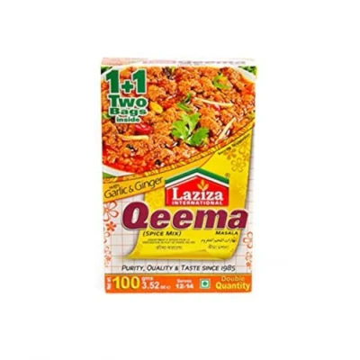 Image of Laziza Qeema Garlic And Ginger Masala Mix 100G