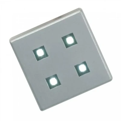 Image of Leyton Lighting Extra head for Square LED Plinth Lights (white, 38mm)