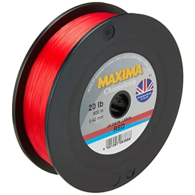 Image of Maxima RED 600M Bulk SPL 20LB Spool