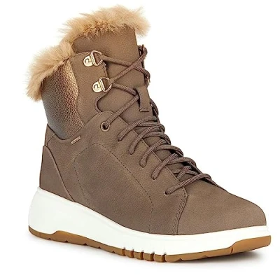 Image of Geox Women&#039;s D Aerantis 4x4 B Abx Ankle boot, brown, 4 UK