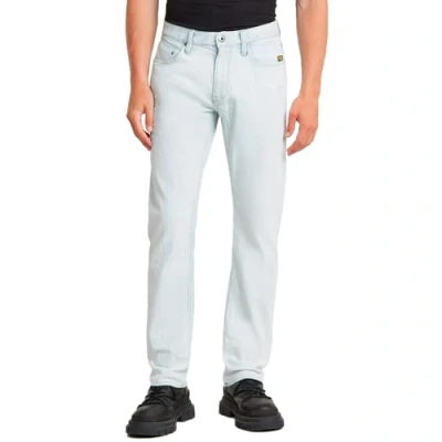 Image of G Star Men&#039;s Mosa Straight Jeans, blue (beached faded clifton D23692 D503 H122), 33W / 34L