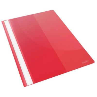 Image of Esselte A4 Plastic Conference File, Pack of 25, 160 Sheet Capacity, VIVIDA Red, Range, 28340