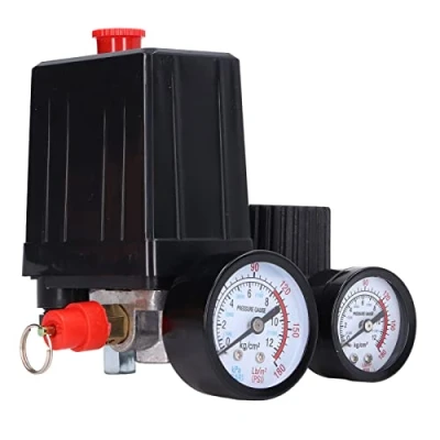 Image of Air Compressor Control Valve, 20 A Pressure Switch Currentless Closed Voltage for Replacement