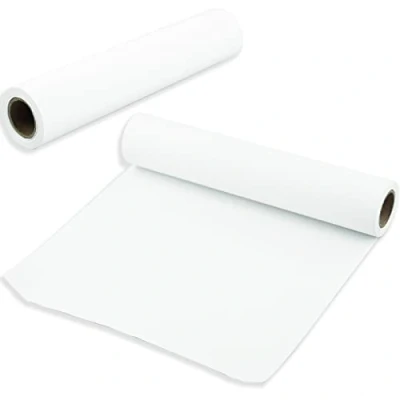 Image of White Drawing Paper Roll 10 m Art Roll, Painting Sketching Easel for Kids Fadeless Bulletin Board Children Sketch Paint 22.5cm Wide