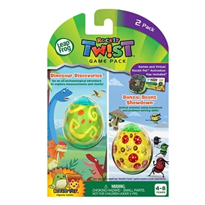 Image of LeapFrog RockIt Twist Dual Game Pack: Penelope Penguin: Pet Detective and Animals, Animals