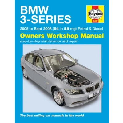 Image of BMW 3 Series Petrol &amp; Diesel (05 Sept 08) Haynes Repair Manual (Paperback)