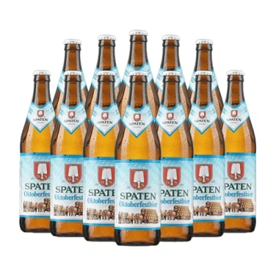 Image of Spaten Oktoberfest Beer 500ml Bottles 5.9% ABV (Multipack)