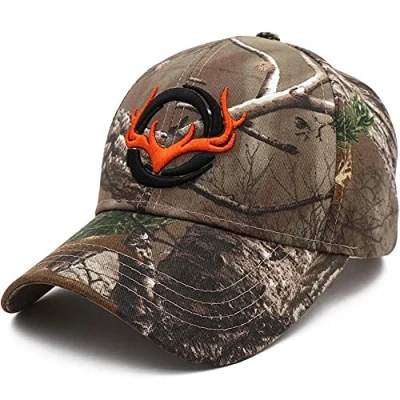 Image of Ayrsjcl Unisex Cap Camo Baseball Men Outdoor Hunting Jungle Hat Deer Head,Tree Camo,One Size