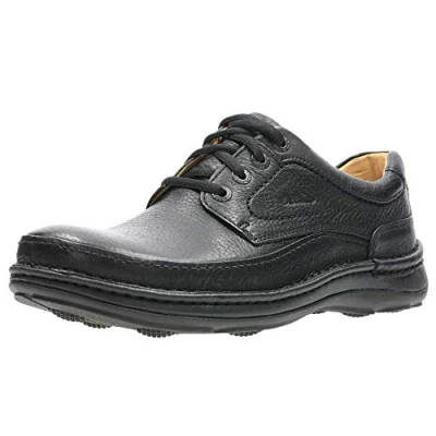 Image of Clarks Nature Three Wide Mens Casual Shoes, 10 UK, Black