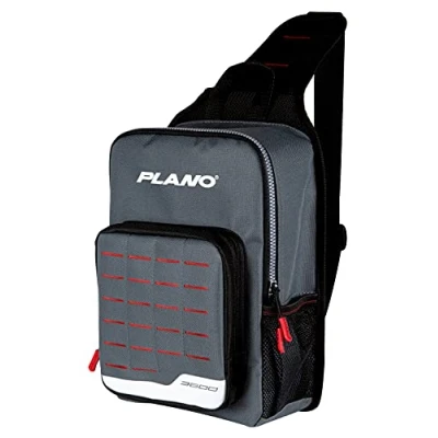 Image of Plano Weekend Series Sling Pack 3600,Durable Fishing Tackle slingbag, storage bags For anglers, all your gear and tools organisation, Molle pannel,