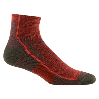 Image of Darn Tough Vermont Men&#039;s Hiker Quarter Midweight with Cushion Hiking Sock (Style 1959) Chestnut, Medium