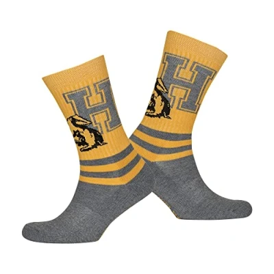Image of Harry Potter Hufflepuff Striped Adults Socks