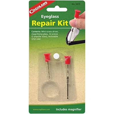 Image of Coghlan&#039;s Eyeglass Repair Kit Cycling Sunglasses Spare Part