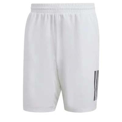 Image of adidas Performance CLUB Stripes Tennis Sports shorts, Men&#039;s, Size: XXLx9&quot;, White