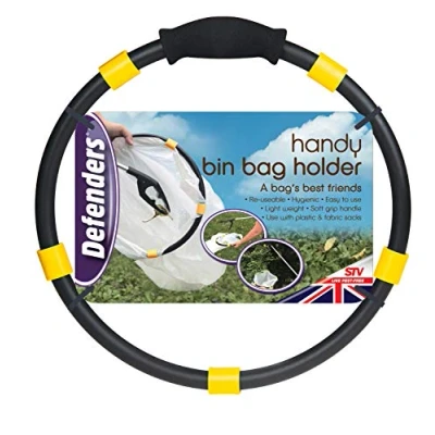 Image of Defenders Handy Bin Bag Holder, for Gardening &amp; Litter Picking, Lightweight Reusable