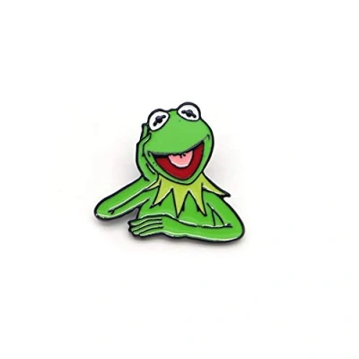 Image of MYQ 20pcs/lot Cartoon Animal Brooches for Women Kermit The Frog Enamel Pins Kids Lapel Pin Bag Badge Funny Brooch