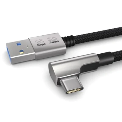Image of PAXO 0.5m USB A to C cable, 10 Gbit/s (1.25 GByte/s), 3A, 3.2 Gen2, type charging cable and data black
