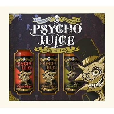 Image of Psycho Juice Gift Box Ghost Pepper Collection