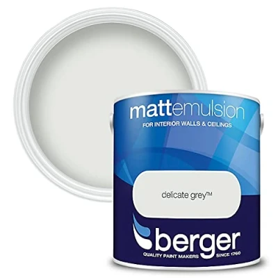 Image of Berger 2.5L Matt Emulsion Delicate Grey