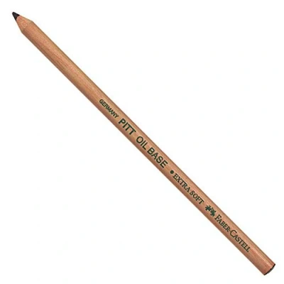 Image of PITT Oil Based Black Pencil, No.1 Extra Soft