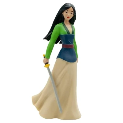 Image of Bullyland 11356 Toy Figure Mulan from Walt Disney Mulan, Approx. 10 cm, Detailed Ideal as a Small Gift for Children 3 Years