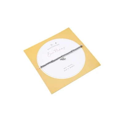 Image of CGB Giftware &#039;Bee Happy&#039; Bee Bracelet The Beekeeper Range Jewellery Ladies Girls Gift GB04553