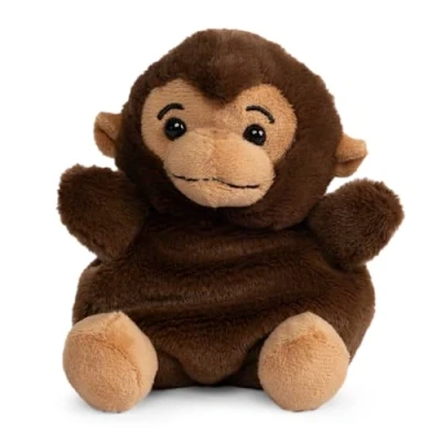 Image of Living Nature LITTLE Snugglies Monkey Plush Toy Safari Stuffed Animal Collection