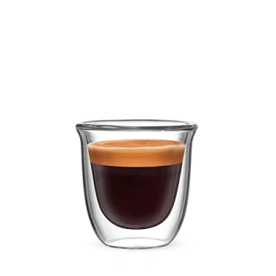 Image of Bialetti Firenze Double Walled Espresso Glasses 80ml Set of 2