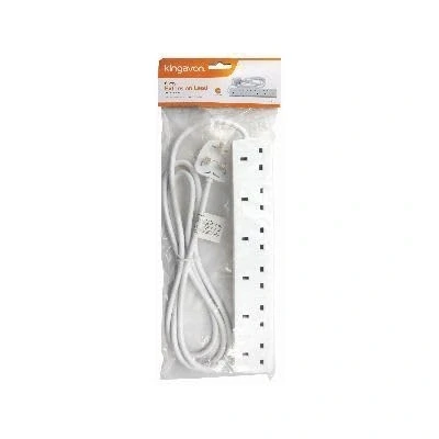 Image of 6 Way Extension Lead with 2m Cable By Kingavon