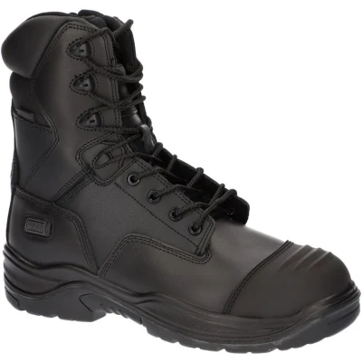 Image of Magnum Rigmaster Side Zip Uniform Safety Boot Black UK 4 Boots
