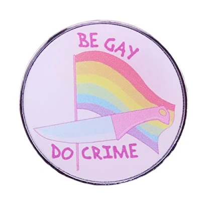 Image of Rainbow Ethnic Badges Enamel Lapel Pins Inspiring Badge LGBTQ Gay Pride Flag Pin Brooch Gifts for Clothing Backpack Hat Accessory