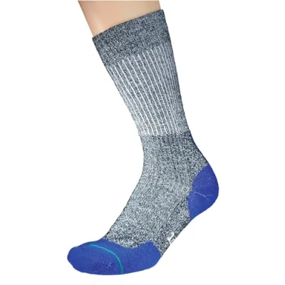 Image of Mens and Women&#039;s 1 Pair 1000 Mile Fusion Walk Sock Navy Royal L