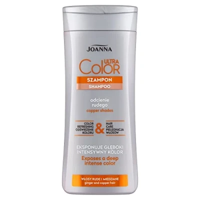 Image of Joanna Ultra Color Copper Shade Hair Shampoo 200ml