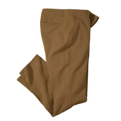 Image of ATLAS FOR MEN Stretch Chino Trousers W48 Camel