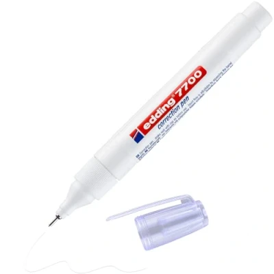 Image of Edding 7700 Correction Pen Pen, 1 2 mm White