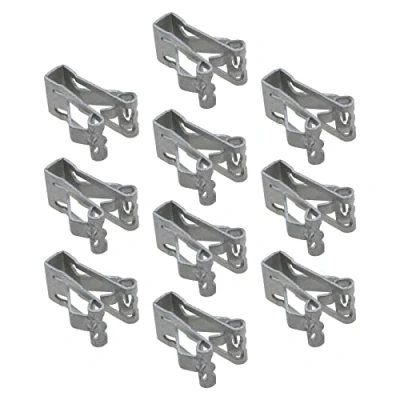 Image of the Lord of Tools 10Pcs 17mm Vehicle Interior Upholstery Retainer Metal Trim Panel Lining Clips Car Accessories for Mount Side Skirts Bumpers Dashboards