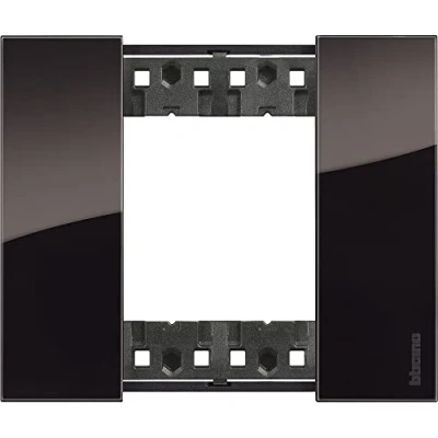 Image of Bticino KA4802DG Living Now Plate 2 Seats, Night